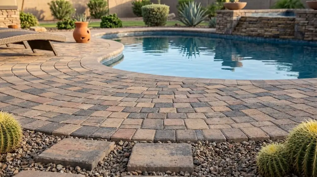 pool deck pavers in gilbert, az